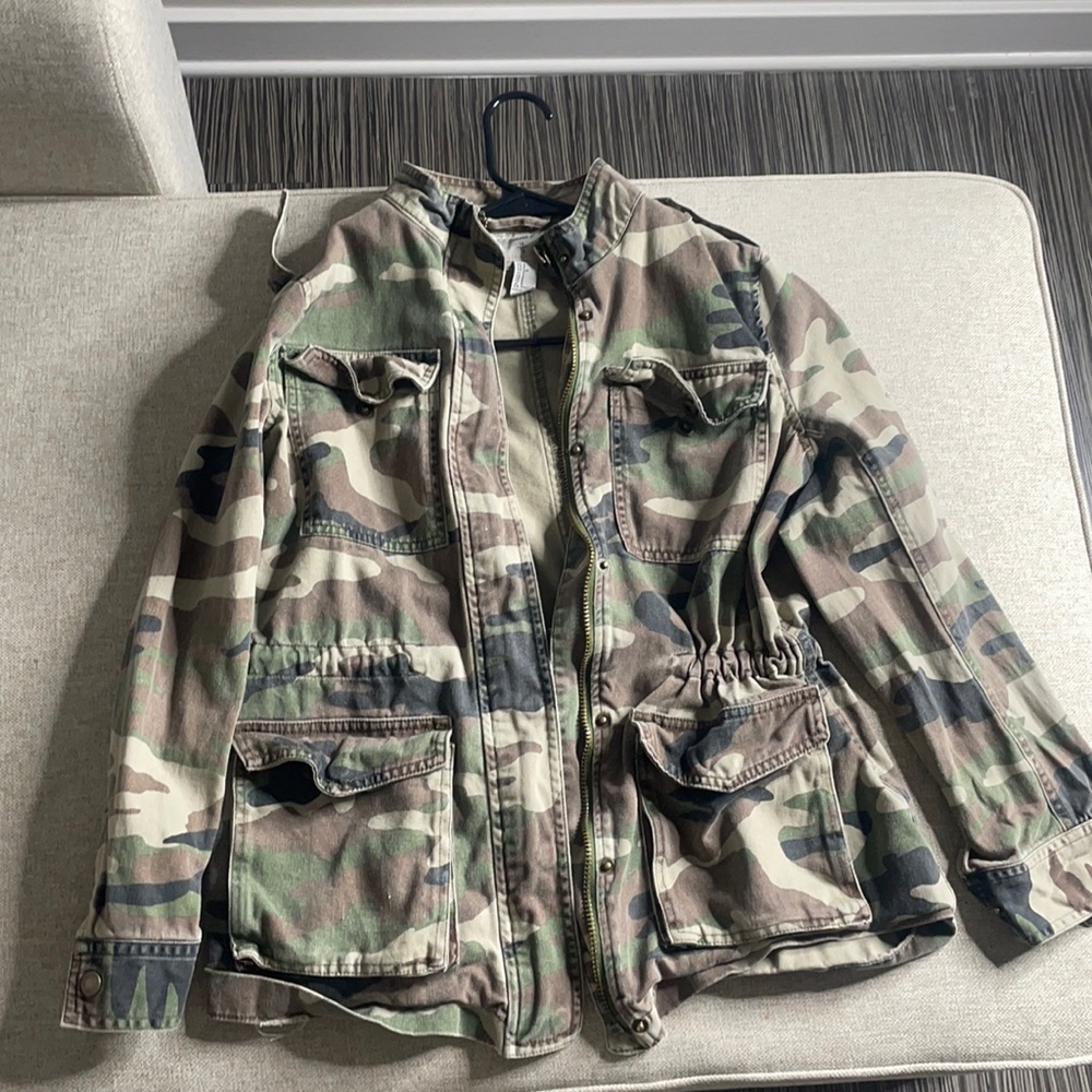 Camouflage Utility Jacket